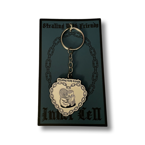 Stealing With Friends Key Chain