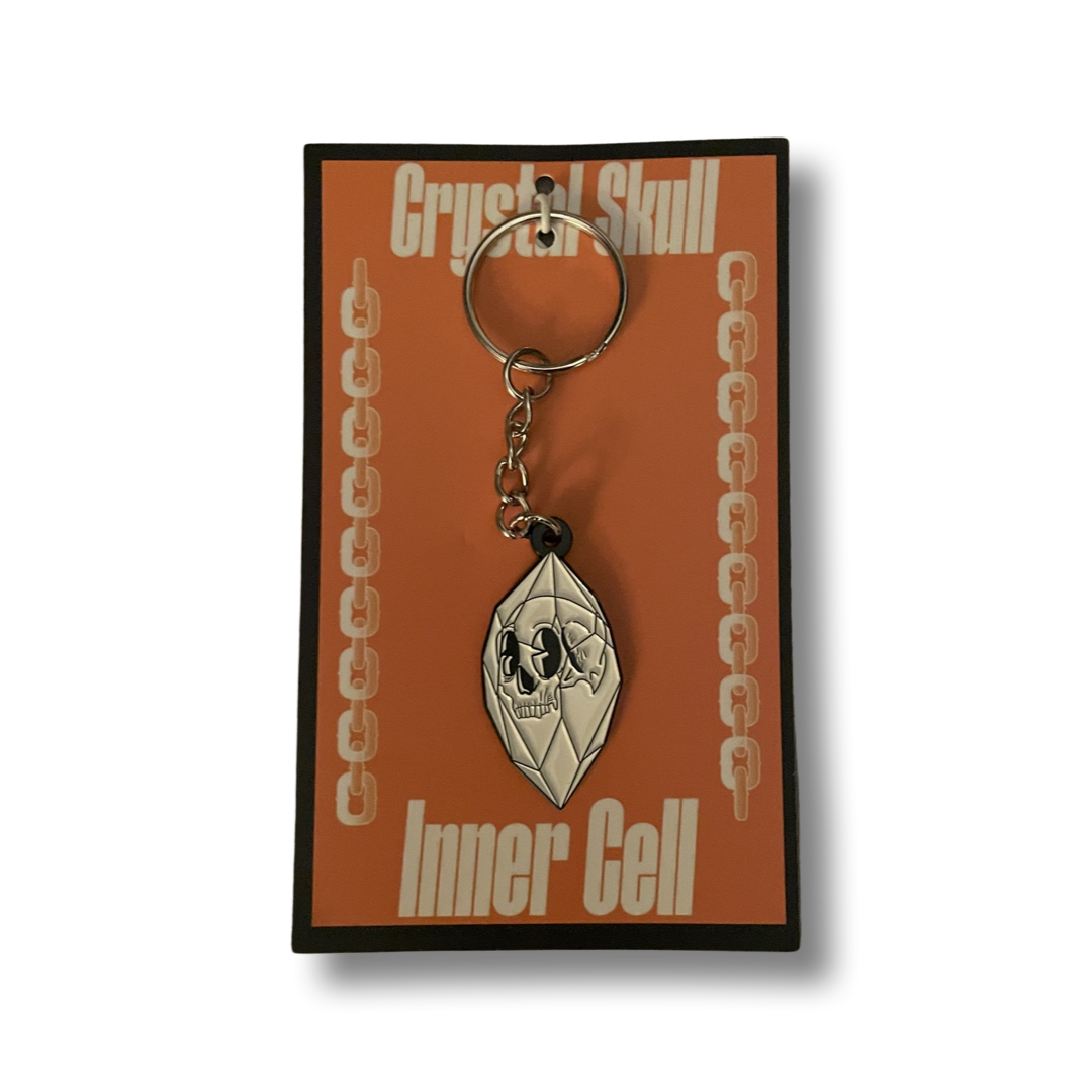 Crystal Skull Key Chain