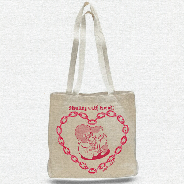 Stealing With Friends Tote Bag